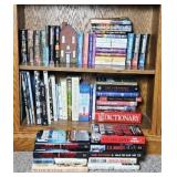 ASSTD BOOKS ON 2 SHELVES