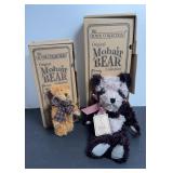 (2) MOHAIR BEARS BY BOYD