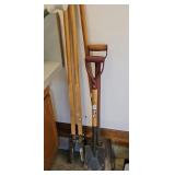 SHOVELS & POST HOLE DIGGER
