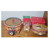 (3) LONGABERGER BASKETS