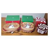 (3) LONGABERGER BASKETS
