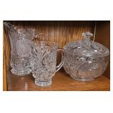 VINTAGE CRYSTAL GLASSWARE