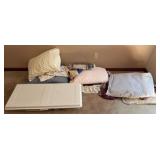 LINENS & PLASTIC TOTE