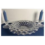 FOSTORIA AMERICAN CONSOLE SET