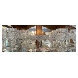 (16) FOSTORIA AMERICAN STEM GLASSES W/ HEXAGONAL