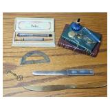 VINTAGE PARKER PEN SET & DECOR