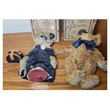 (2) MOHAIR BEARS BY BOY\D