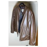 MENS LEATHER JACKET SIZE LARGE