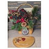 1998 LONGABERGER COLLECTORS CLUB CHRISTMAS BASKET