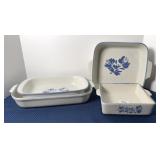 (4) PFALTZGRAFF YORKTOWNE SERVING PIECES