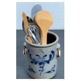 ROWE MINIATURE UTENSIL CROCK