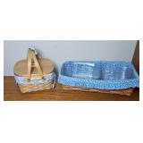 (2) LONGABERGER BASKETS