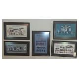 (5) NEEDLEPOINT ART