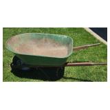 METAL WHEELBARROW