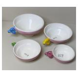 MID CENTURY MENSCHIK NOVELTY MEASURING CUPS