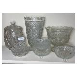 VINTAGE CRYSTAL GLASSWARE