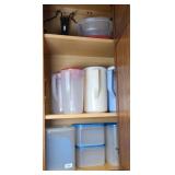 TUPPERWARE & OTHER PLASTIC SERVING ITEMS