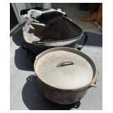 CAST IRON CAMPING POT