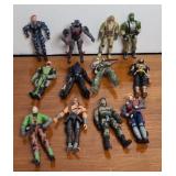 (10) GI JOE ACTION FIGURES