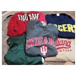 INDIANA IU & PACERS SWEATSHIRTS & SHIRT