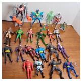 (20) BATMAN ACTION FIGURES