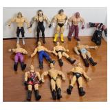 (10) WWE WRESTLING FIGURES