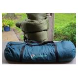 TENT & SLEEPING BAG