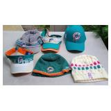 MIAMI DOLPHINS HATS
