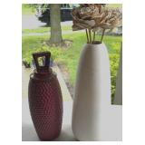 (2) VASES