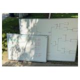 (2) WHITE BOARDS