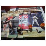 LARGE ASSORTMENT OF MLB BASEBALL POSTERS
