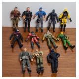 (10) GI JOE ACTION FIGURES