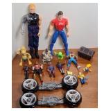 ASSTD ACTION FIGURES & MORE