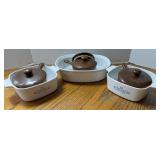 CORNINGWARE & SOUP CROCKS