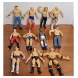(10) WWE WRESTLING FIGURES