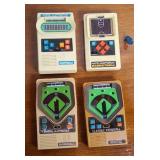 MATTEL BASKETBALL, FOOTBALL & (2) BASEBALL GAMES