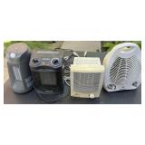 (4) SMALL HEATERS