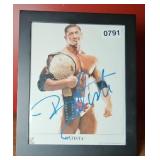 DAVE BAUTISTA WRESTLING SIGN PHOTO