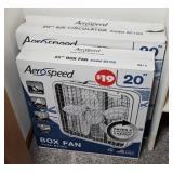 (2) 20 INCH AEROSPEED FANS