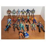 (20) BATMAN ACTION FIGURES