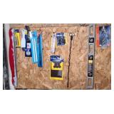 LEVEL & ASSORT TOOLS & HARDWARE