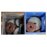 (2) CRATES OF WEIGHTS