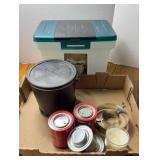 TOTE W/ STERNO & DEEP FRYER