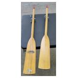 WOOD OARS