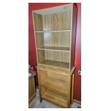 (2) WOOD BOOKSHELVES