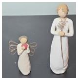 (2) WILLOW TREE FIGURINES