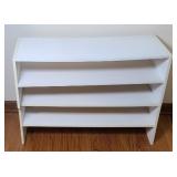 (2) SHOE RACKS