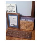 FARMING & FAMILY SIGNS