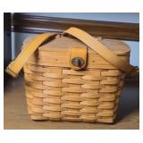 1997 LONGABERGER BASKET SHOULDER PURSE