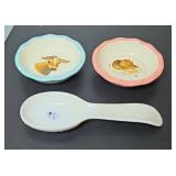 (2) PIONEER WOMAN SMALL DISHES